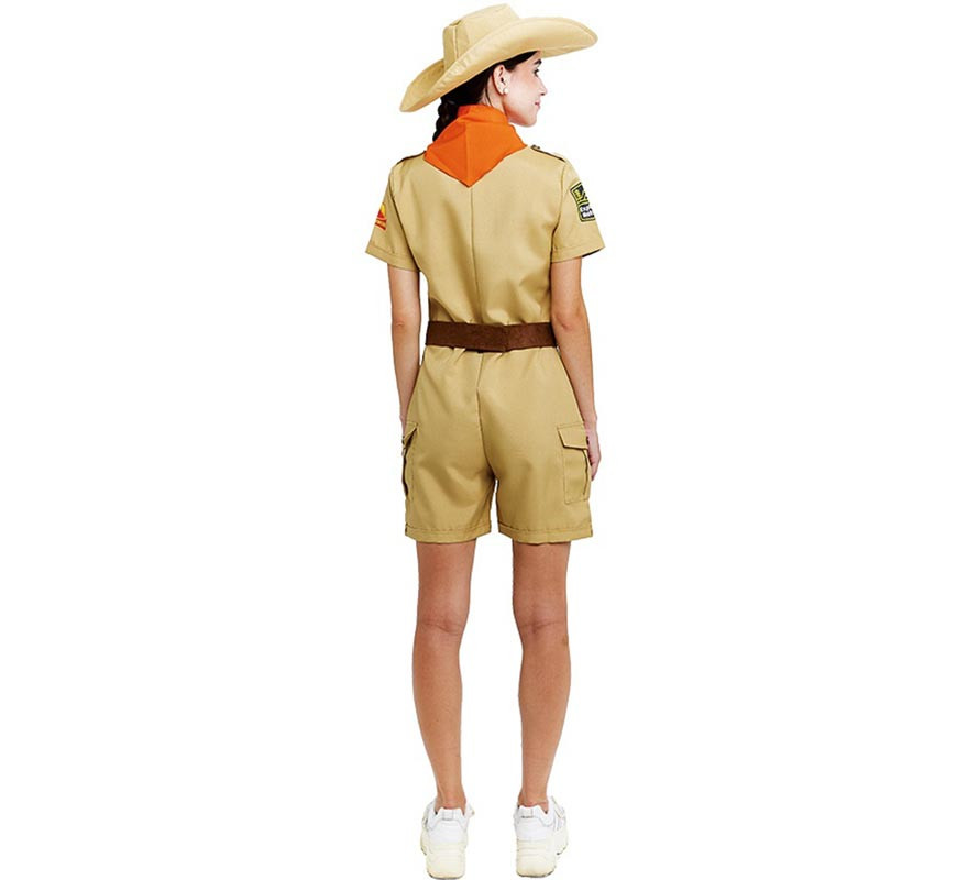 Costume d'explorateur classique avec ceinture pour femme-B