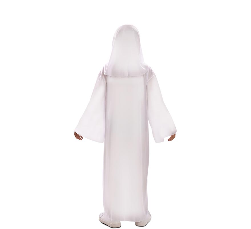 Fato de Fantasma Branco com Máscara para Meninos-B
