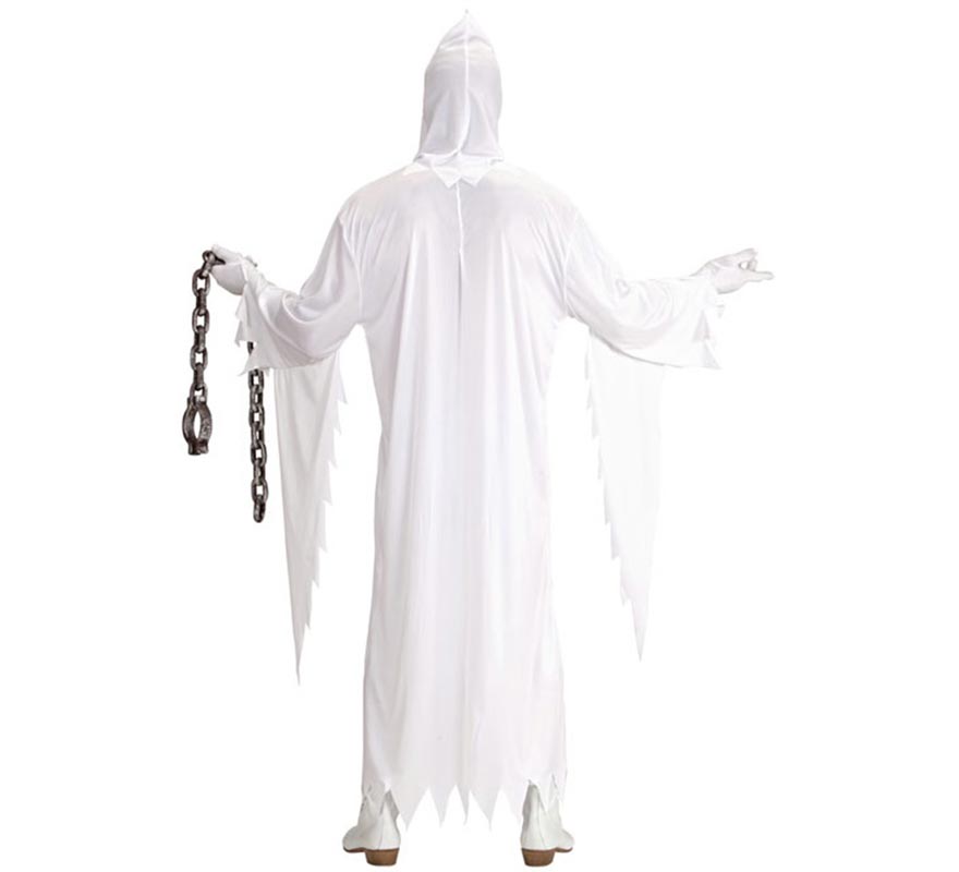 White Ghost Costume for Men-B