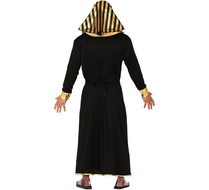 Costume da faraone egiziano nero per uomo-B