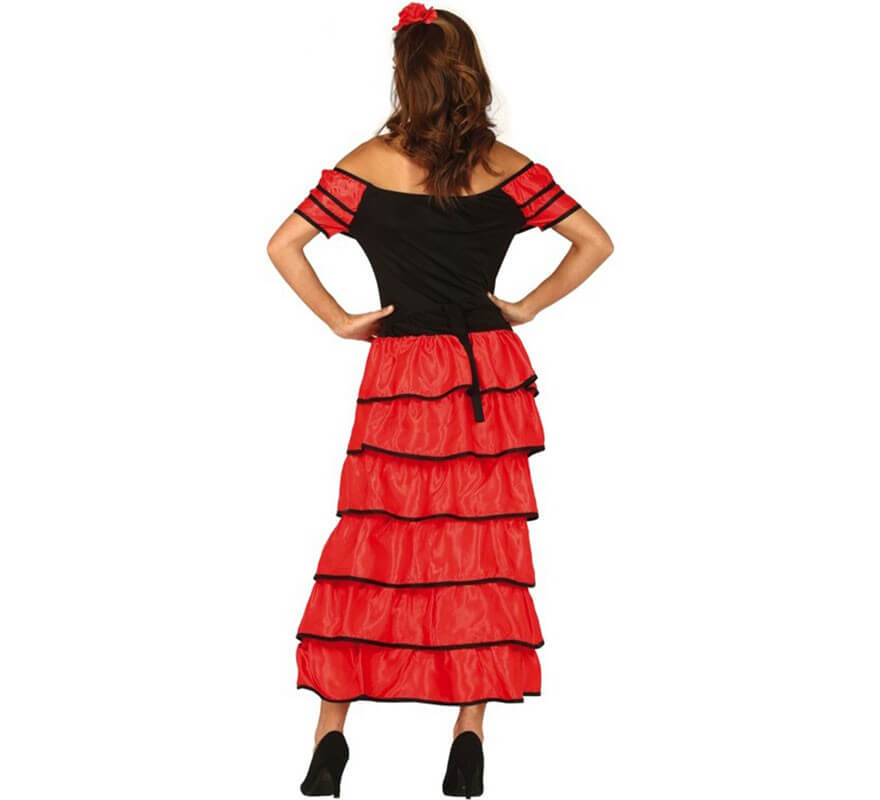 Disfraz de Flamenca con Volantes para mujer-B