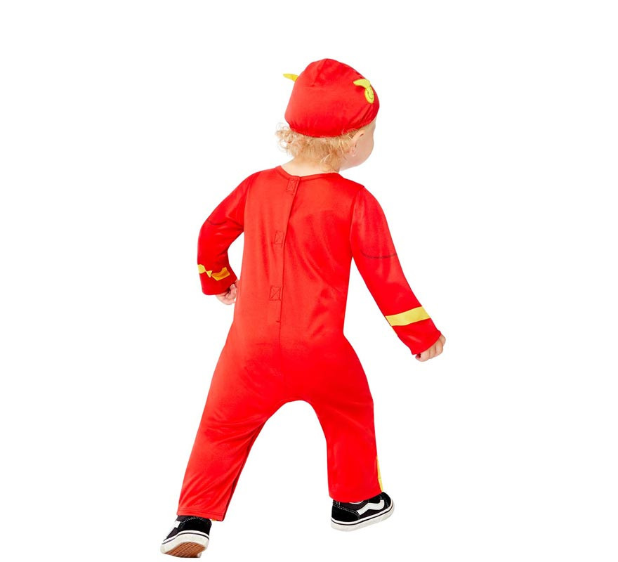 Disfraz de Flash para niño y bebé-B