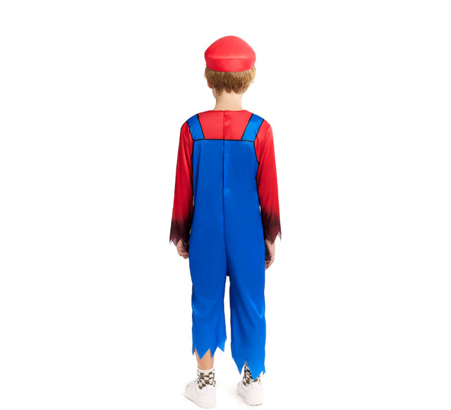 Zombie Plumber Costume for Boys-B