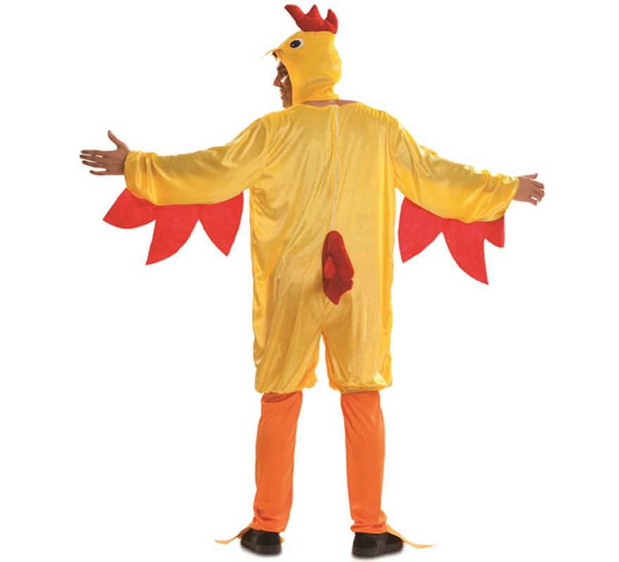 Costume gallo giallo per uomo taglia ml-B