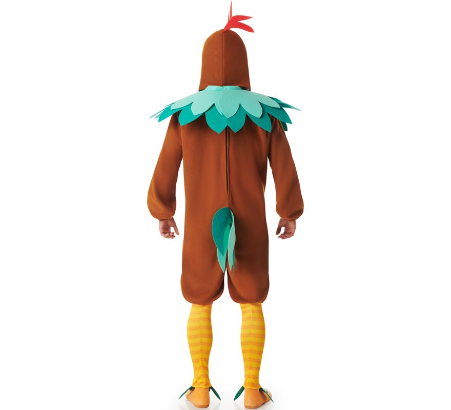 Fato de Galo Marrom para Homem-B