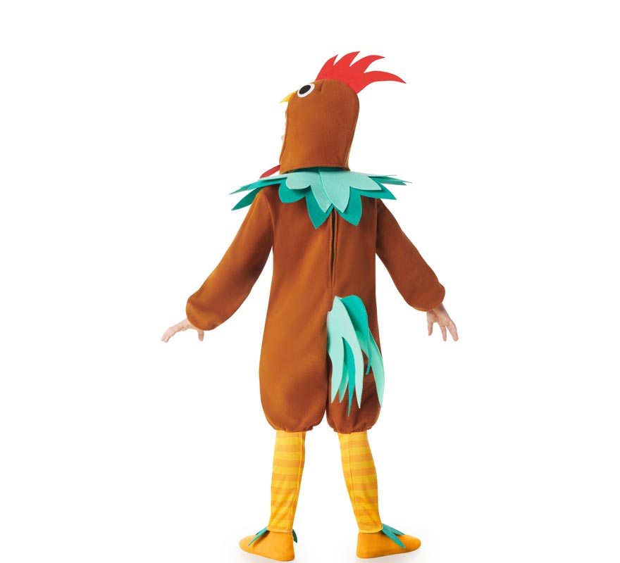 Fato de Galo Marrom para Meninos-B