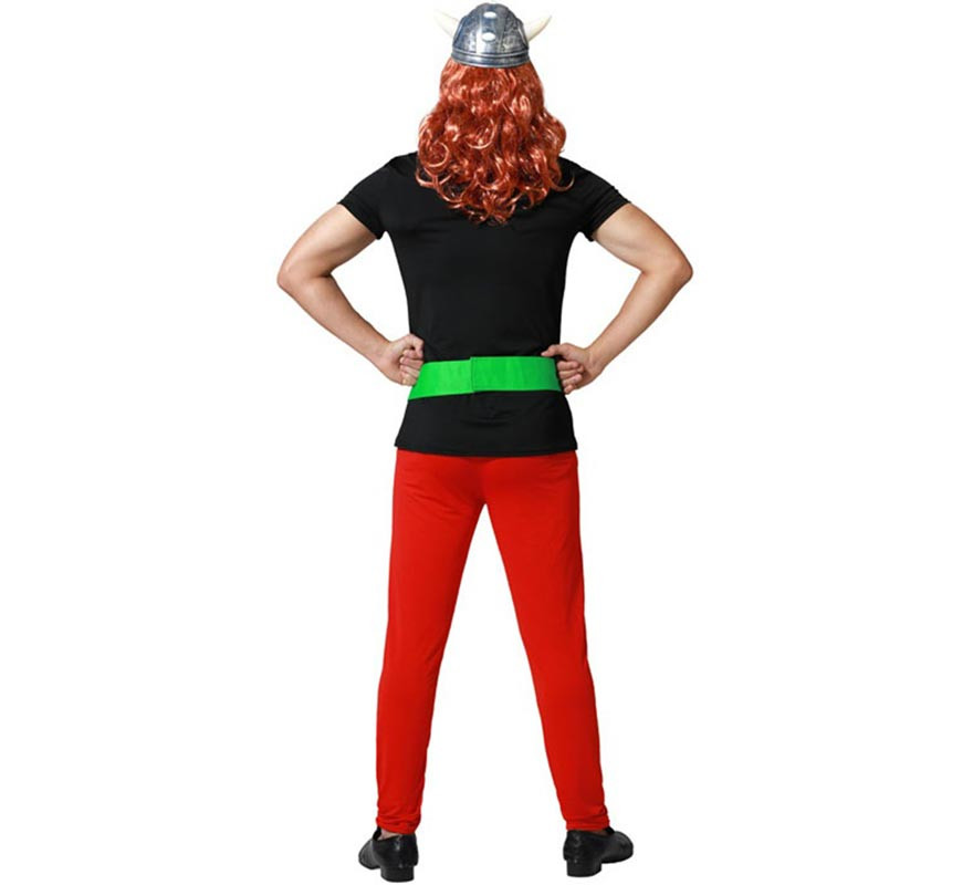 Costume da Galo Rosso per uomo-B