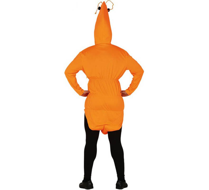 Disfraz de Gamba Naranja para adultos-B