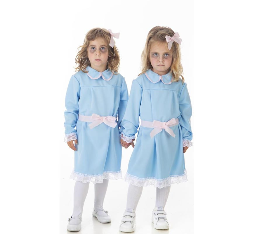 Geister-Zwillingskostüm für Mädchen-B