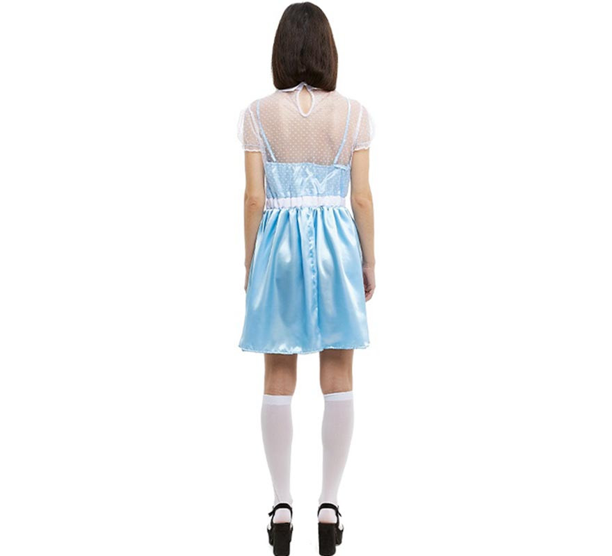 Women's spooky ghost twin costume-B