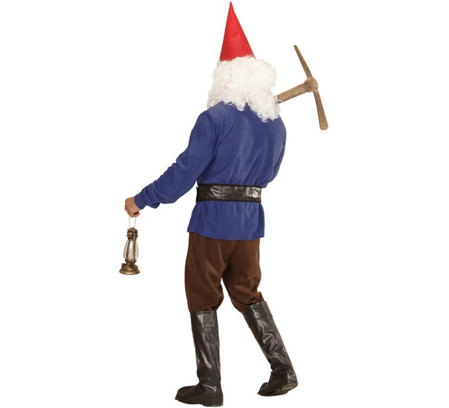 Fato de Gnomo Azul para Homem-B