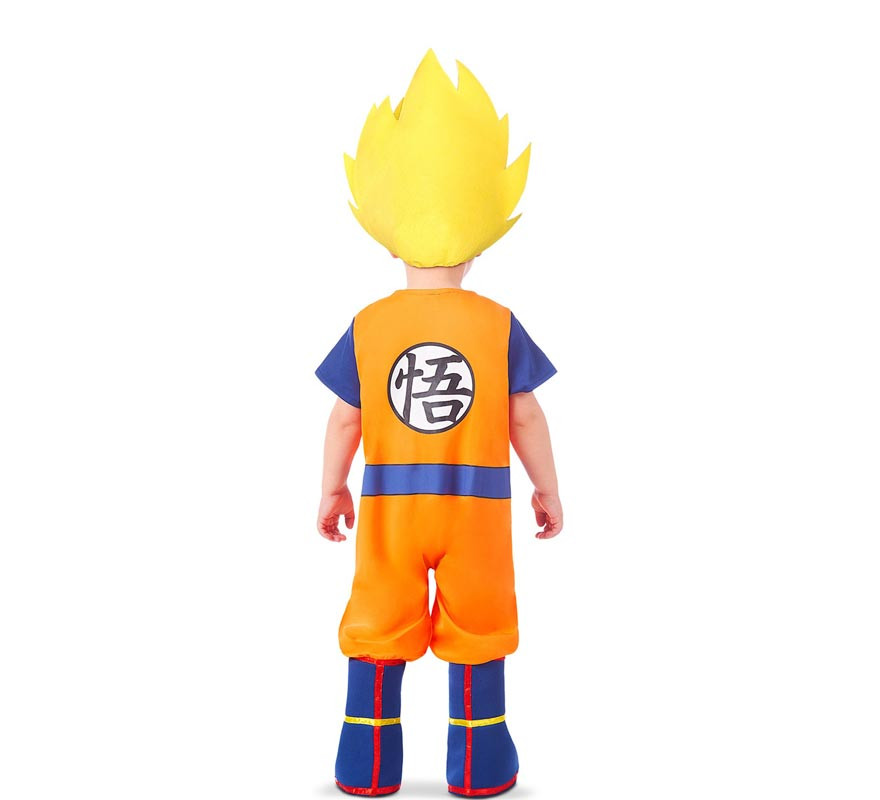 Disfraz de Goku Clásico de Dragon Ball para bebé-B