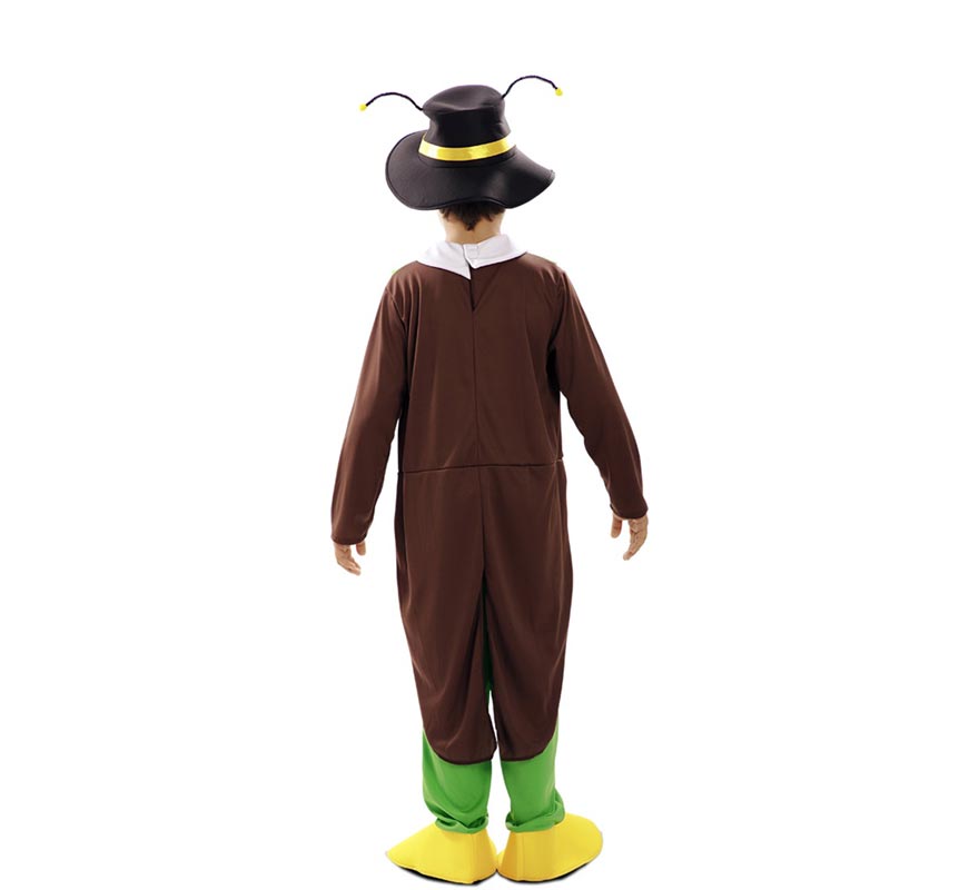 Fato de críquete de desenho animado para crianças-B