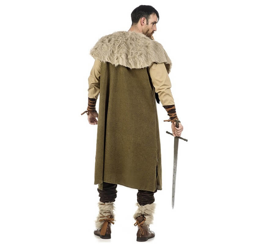 Fato de Erik Warrior medieval para homem-B