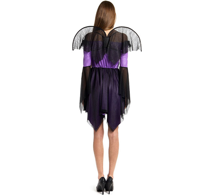 Purple Gothic Fairy Costume for Women-B