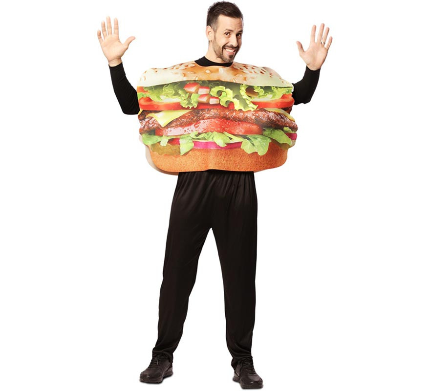 Costume da hamburger per adulto-B