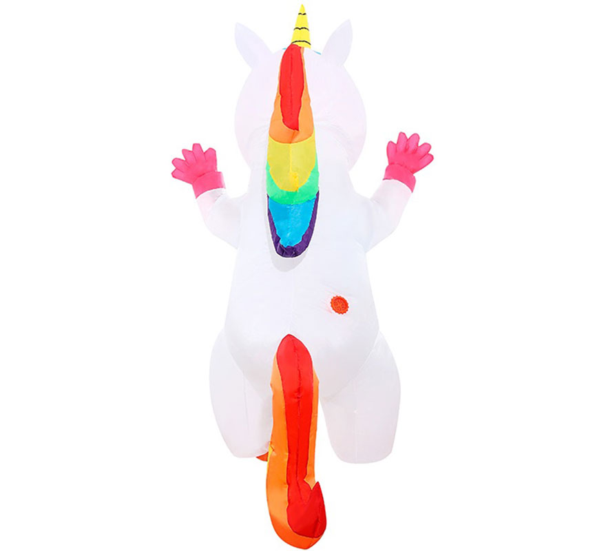 Disfraz de Hinchable Unicornio para adulto-B