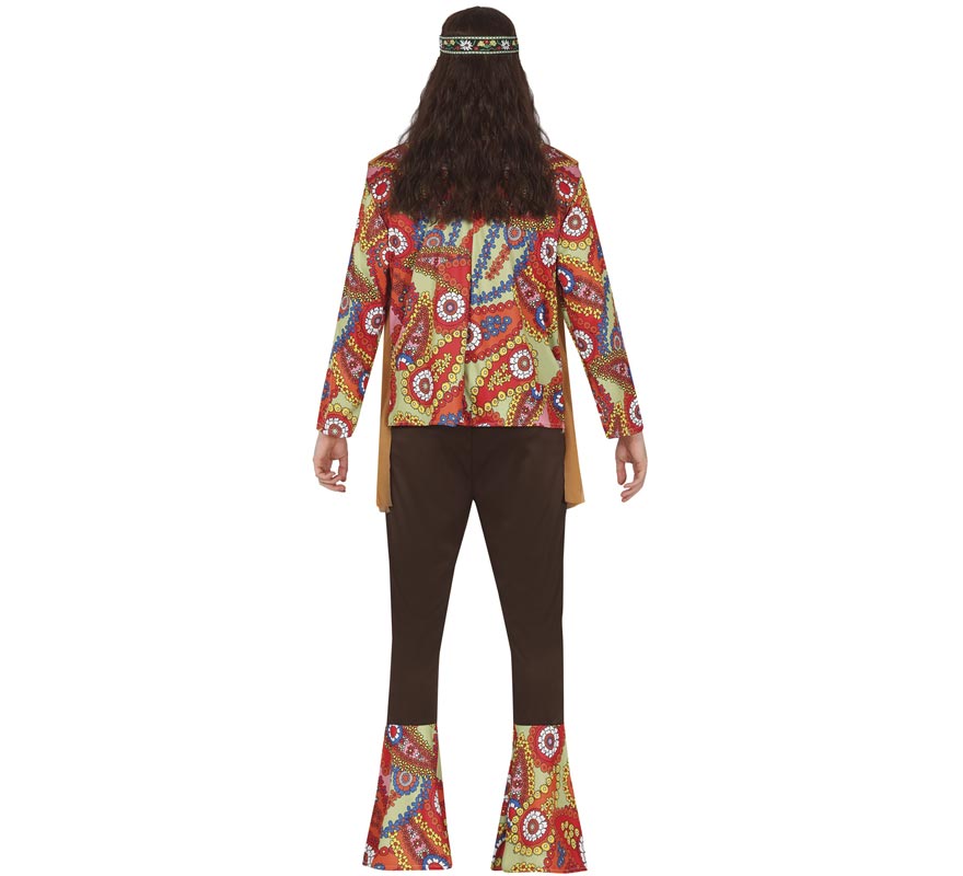 Costume da hippie Pace e Amore per uomo-B