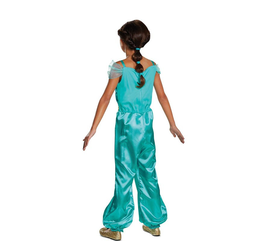  Disfraz de princesa Jasmine, Aladdin, para mujer