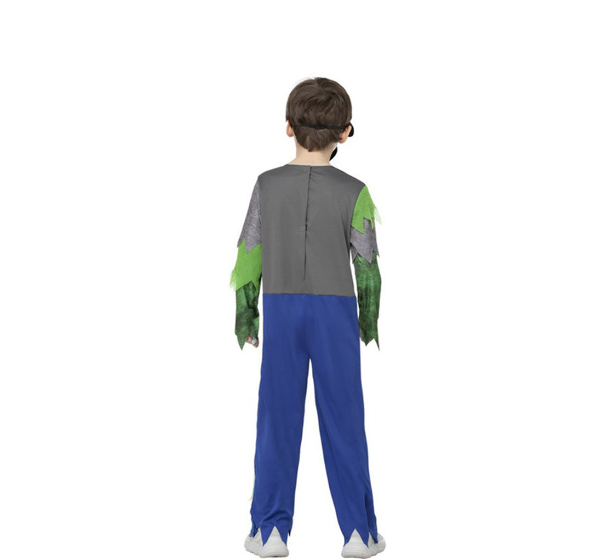 Disfraz de Jugador de Vídeojuegos Zombie para niño-B