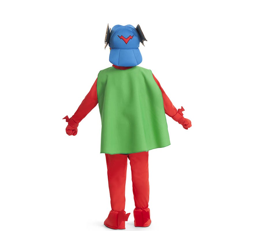 Disfraz de Kid Fury de SuperZings para niños-B