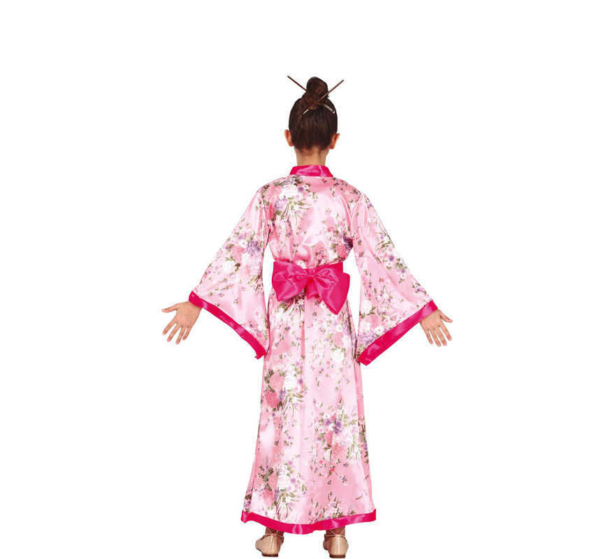  Disfraz de Kimono Japonesa para niña