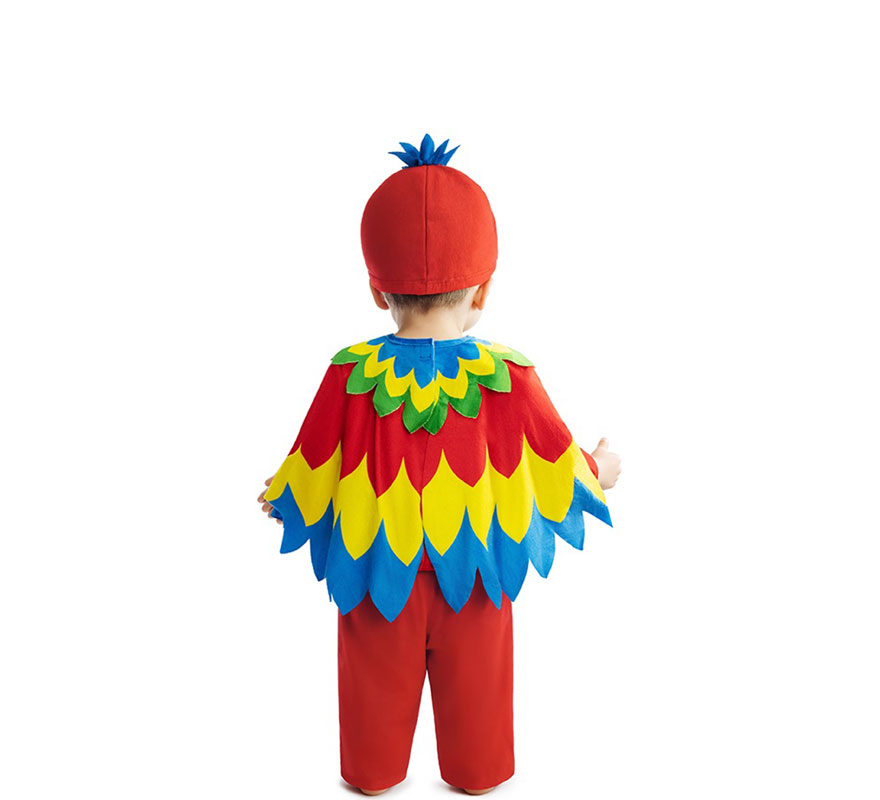 Disfraz de Loro Papagayo para bebé-B