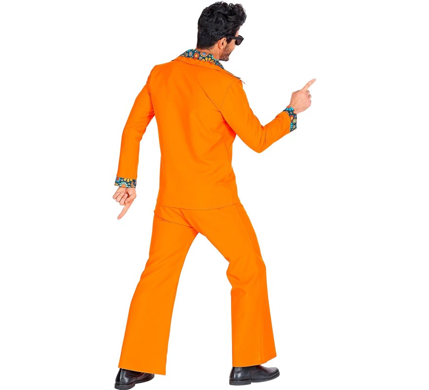 70s Disco Orange Costume for Men-B 70s Disco Orange Costume for Men-B