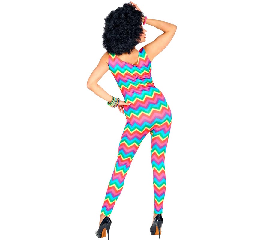 70s costume multicolour waves for women-B 70s costume multicolour waves for women-B
