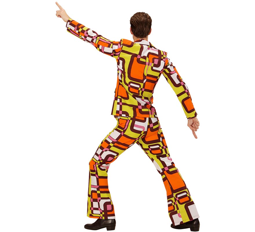 70s Costume Orange Tubes for Men-B 70s Costume Orange Tubes for Men-B