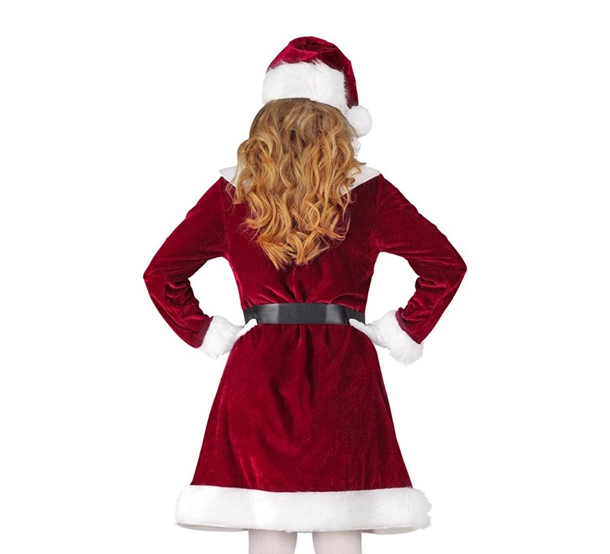 Disfraz de Mamá Noel Elegante para niña-B