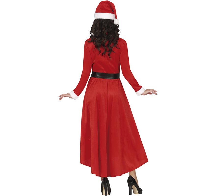 Santa Claus costume in a long dress for women-B