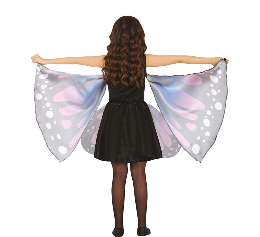 Costume da farfalla viola per bambina-B