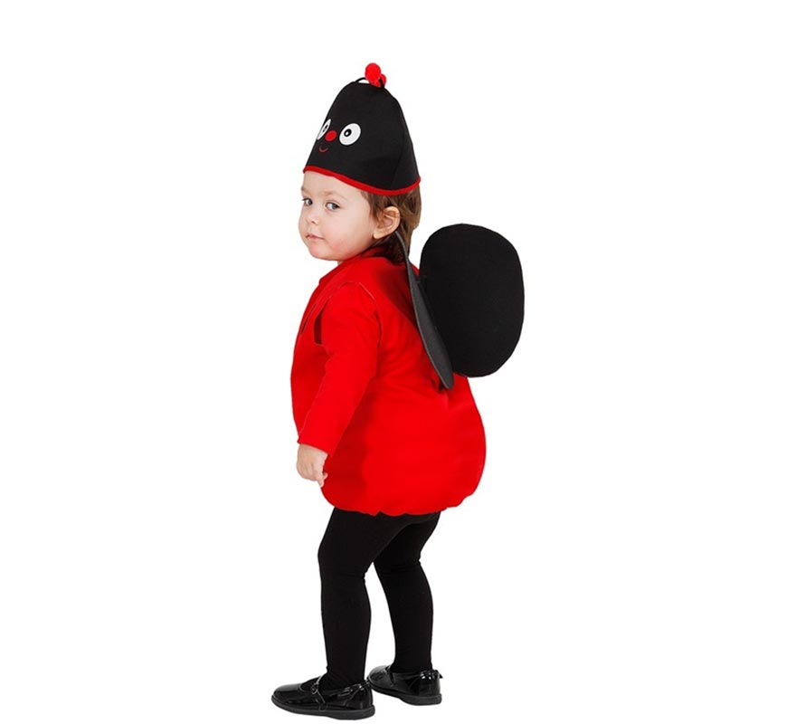 Fato de joaninha para bebês-B