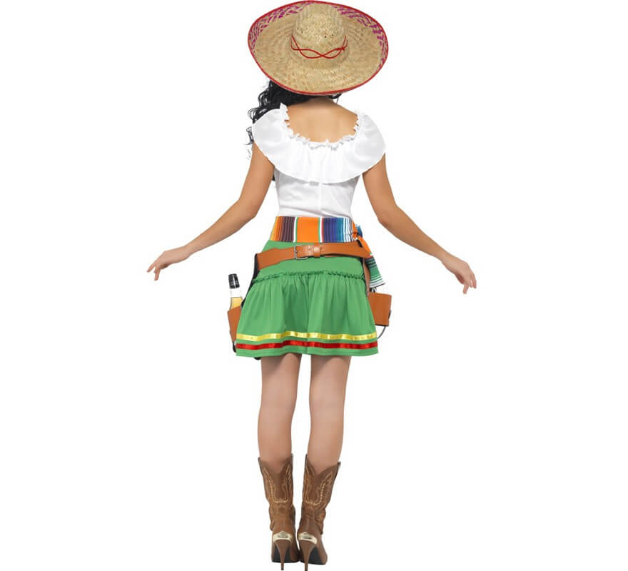 Mexikanisches Tequila Kostüm für Damen-B