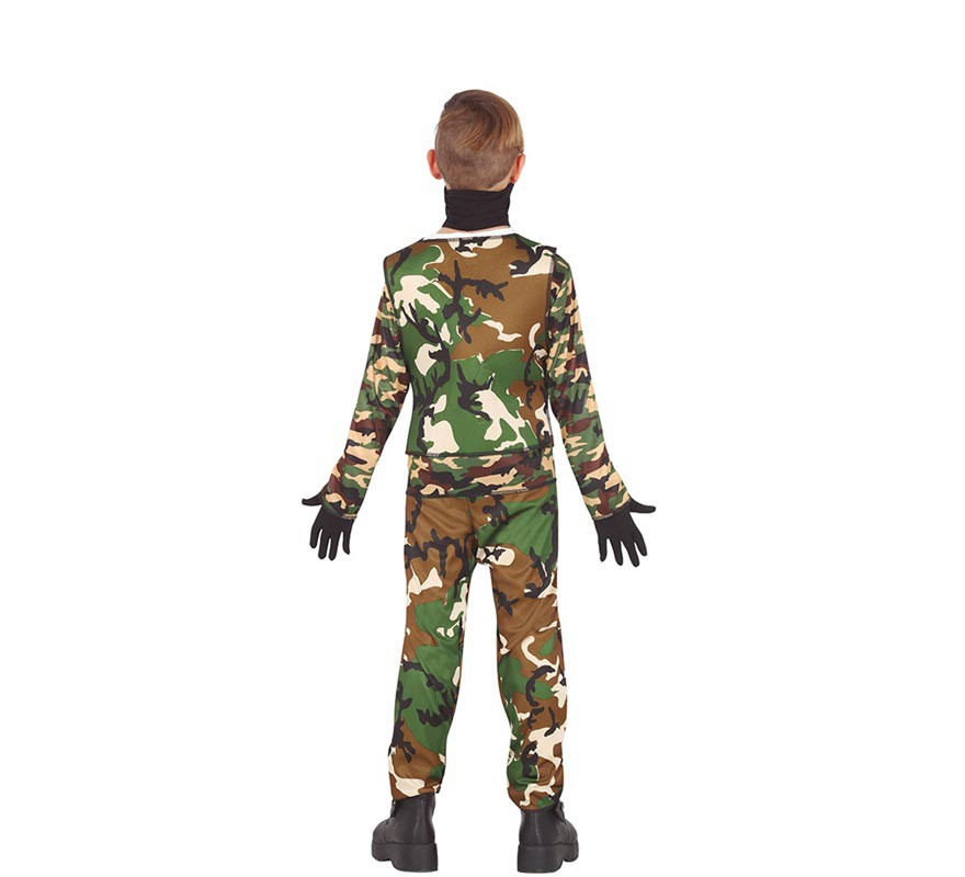 Disfraz de Militar de Élite para niños-B