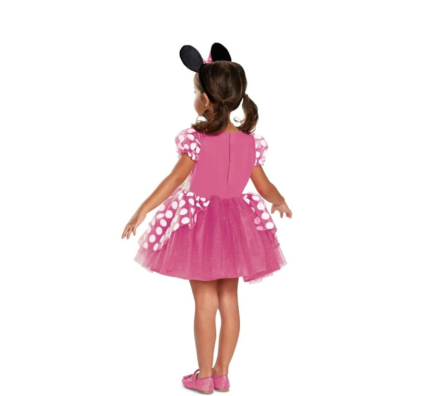 Fato Disney Deluxe Minnie Mouse para meninas-B