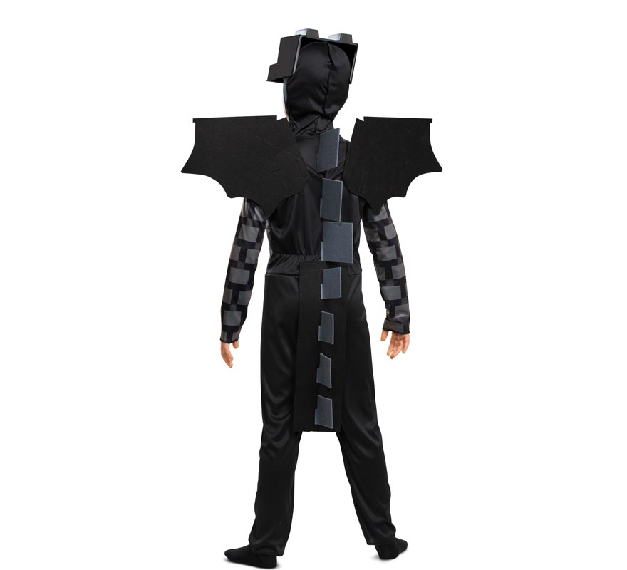Traje Mojang Minecraft Enderdragon para crianças-B