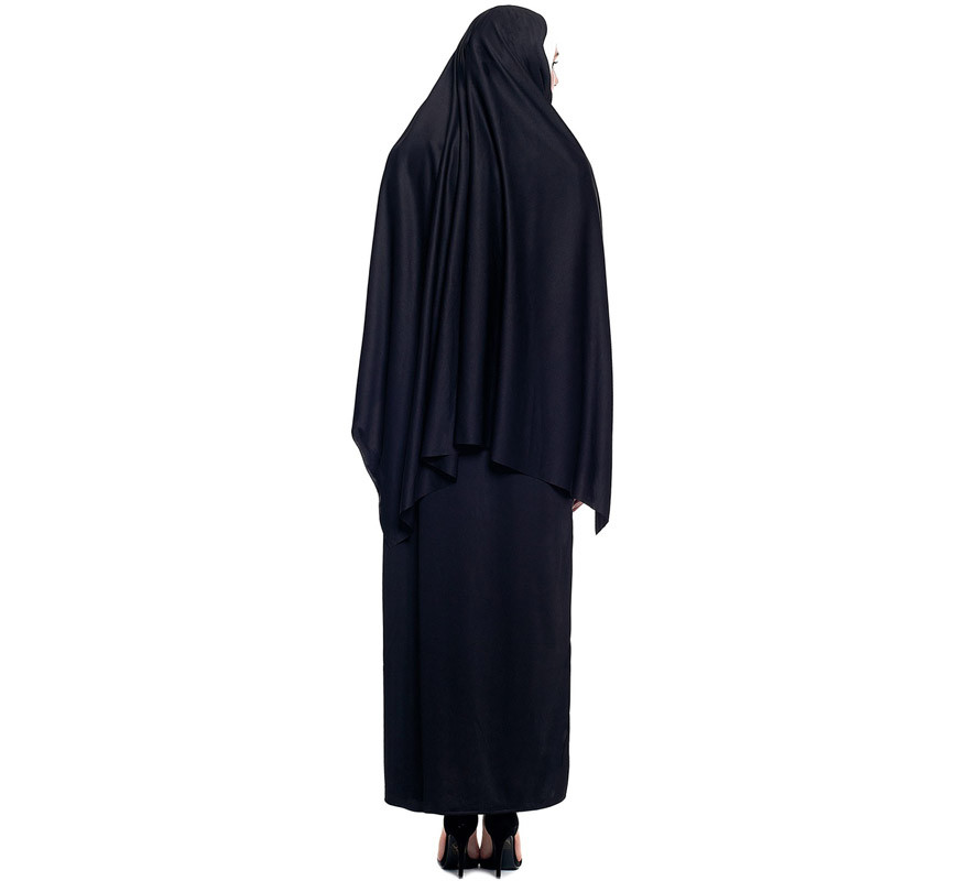 Disfraz de Monja Negro para mujer-B