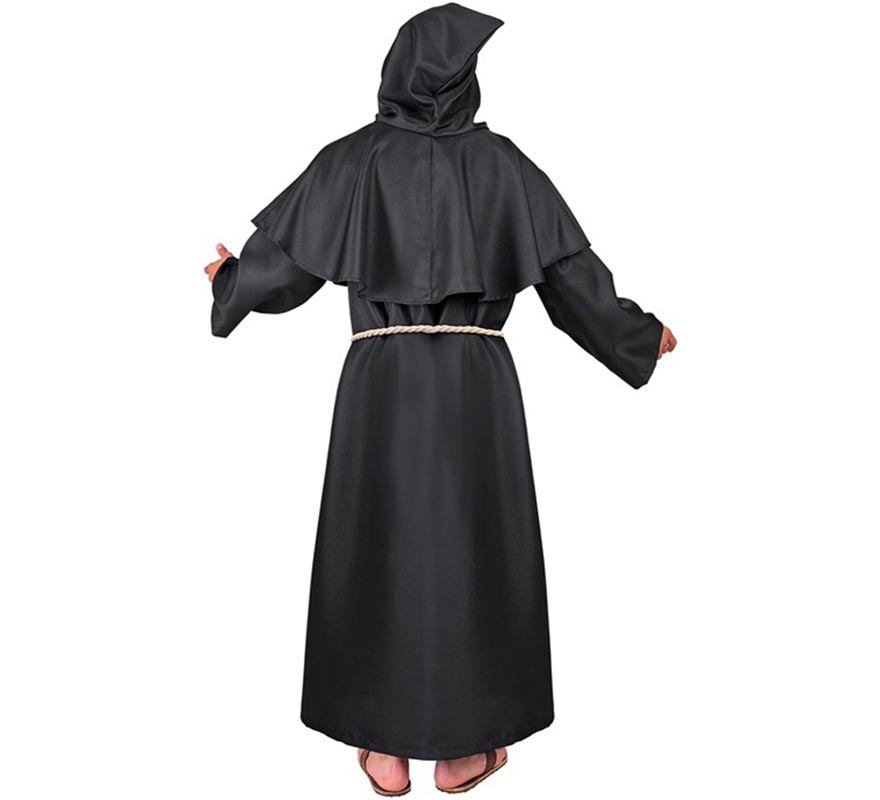 Fato de Monge Negro para Homem-B