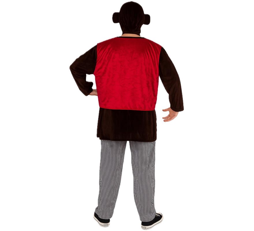 Disfraz de Mono Asesino con chaleco para hombre-B