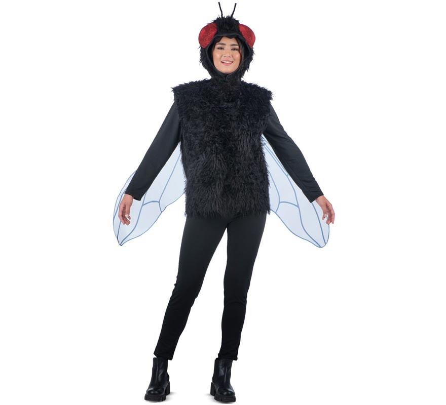 Fly costume with hat and wings for adults-B