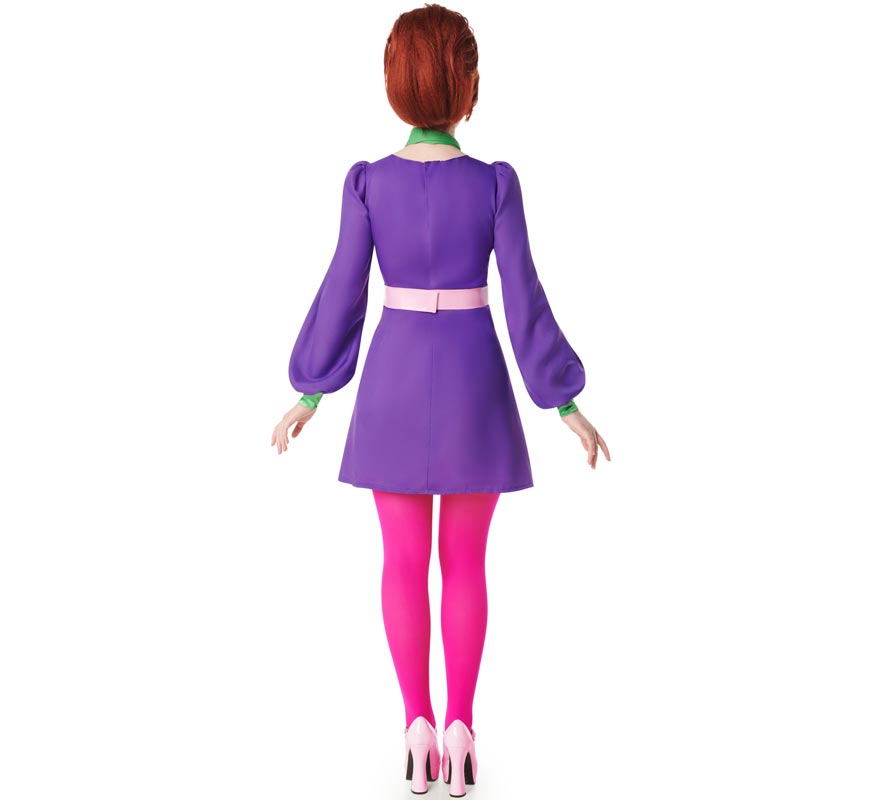 Fato de mulher de desenho animado dos anos 70 para mulheres-B