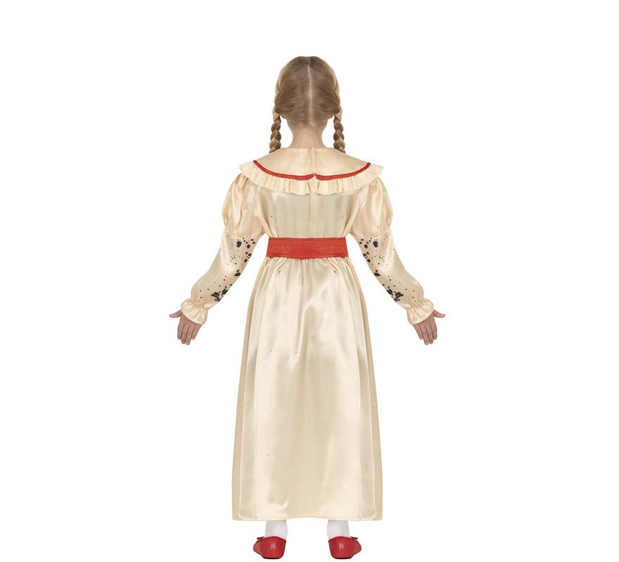 Costume de poupée tueuse diabolique pour fille-B