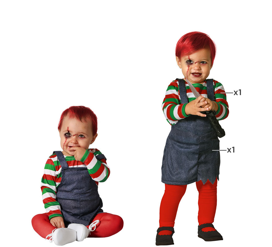 Devil Doll Costume for Baby-B