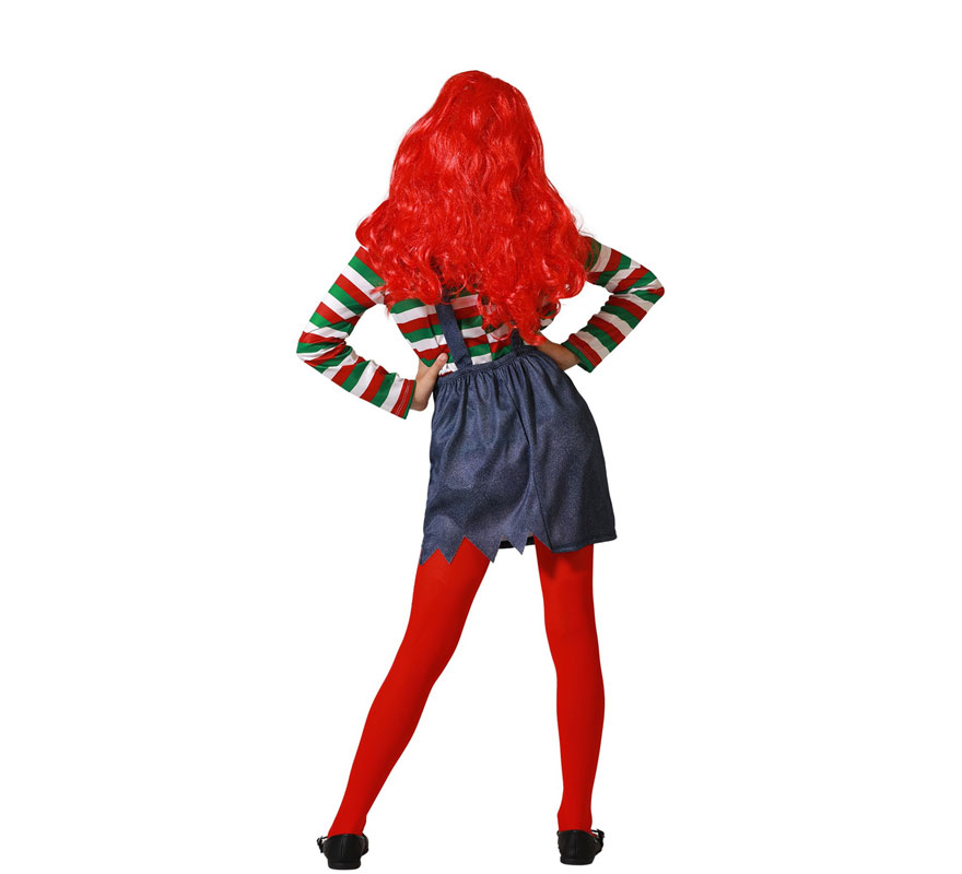 Devil Doll Costume for Girls-B