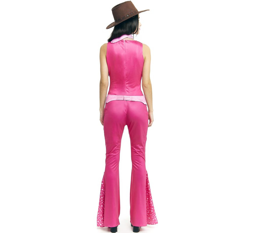 Fuchsia Cowgirl Famous Doll Costume for Women-B