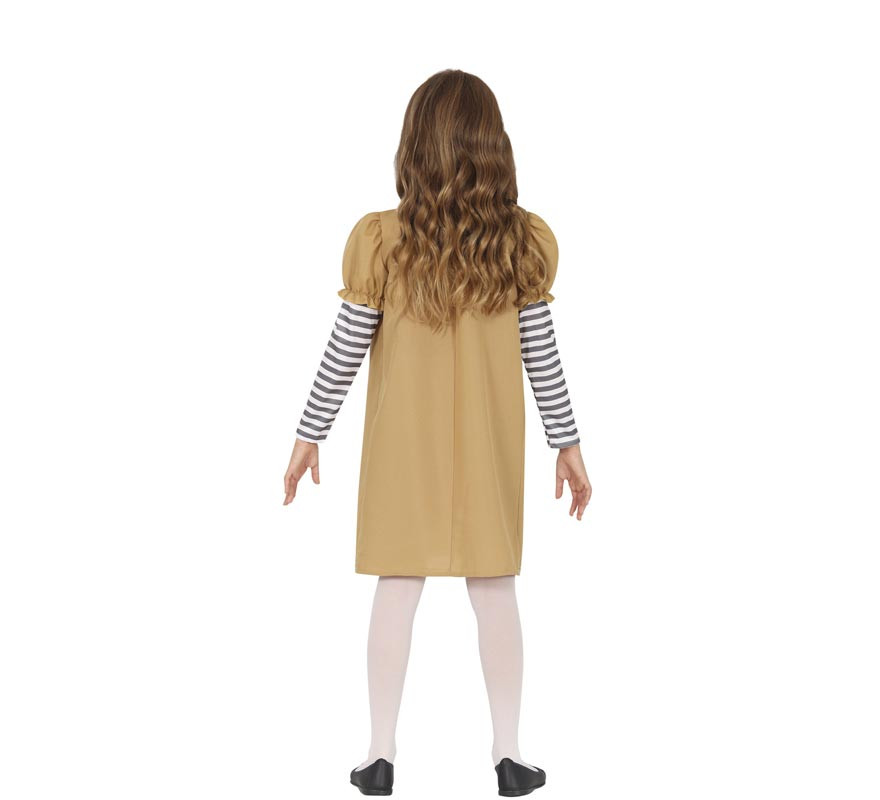 Psycho Megan Doll Costume for Girls-B