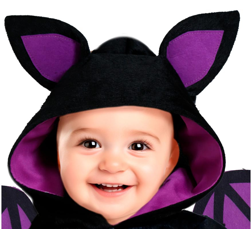 Baby Skeleton Bat Costume-B