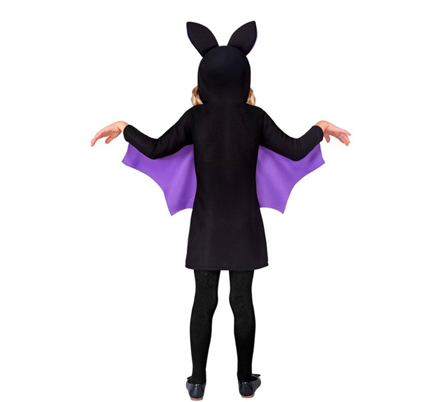 Purple Bat Costume for Girls-B